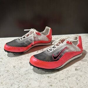 Nike Women’s 9.5 Zoom Jana Star Turbo Pink Track & Field  Spike Shoes Heel Wear